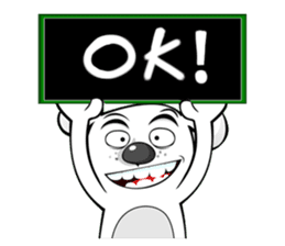 Silly Dog sticker #1061210