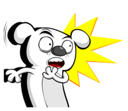 Silly Dog sticker #1061213