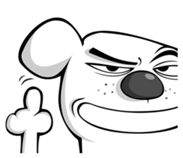 Silly Dog sticker #1061217