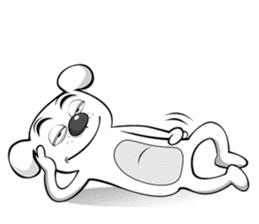 Silly Dog sticker #1061218