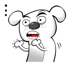 Silly Dog sticker #1061219