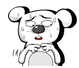 Silly Dog sticker #1061220