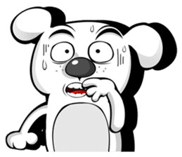 Silly Dog sticker #1061223