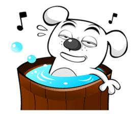 Silly Dog sticker #1061225