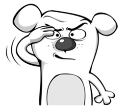 Silly Dog sticker #1061228