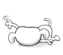 Silly Dog sticker #1061230