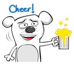 Silly Dog sticker #1061231