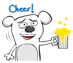 Silly Dog sticker #1061231