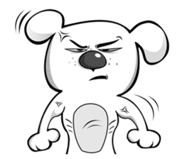 Silly Dog sticker #1061237