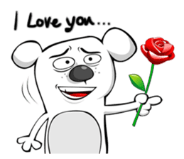 Silly Dog sticker #1061240