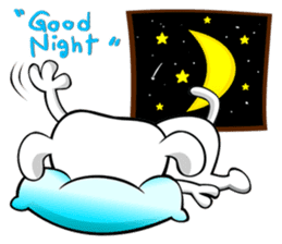 Silly Dog sticker #1061241