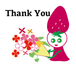 Okinawan Vegetable&fruits Useful words sticker #1061958