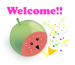 Okinawan Vegetable&fruits Useful words sticker #1061959