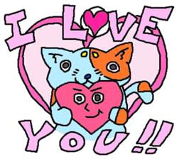 Blue Cats sticker #1062185