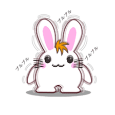 I am Raddy.Mixed of cat and rabbit. sticker #1062282