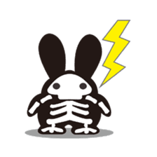 I am Raddy.Mixed of cat and rabbit. sticker #1062287