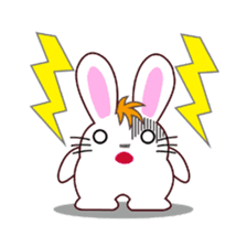 I am Raddy.Mixed of cat and rabbit. sticker #1062297