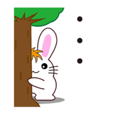 I am Raddy.Mixed of cat and rabbit. sticker #1062307