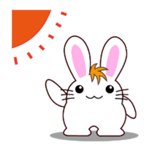 I am Raddy.Mixed of cat and rabbit. sticker #1062308