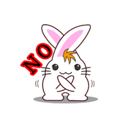 I am Raddy.Mixed of cat and rabbit. sticker #1062311