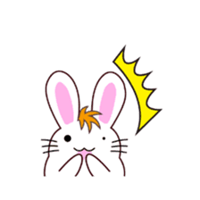 I am Raddy.Mixed of cat and rabbit. sticker #1062312