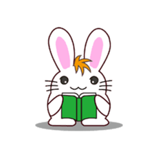 I am Raddy.Mixed of cat and rabbit. sticker #1062317