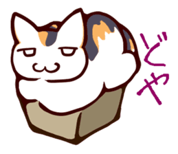 Tortoiseshell cat MII sticker #1062682