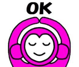 Planet of the Pink Apes sticker #1062762