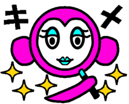 Planet of the Pink Apes sticker #1062780