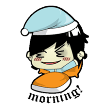 Hideo, the emo guy sticker #1063090