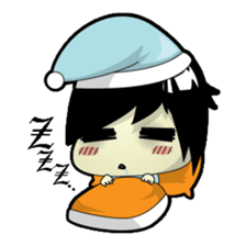 Hideo, the emo guy sticker #1063101