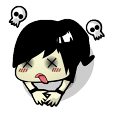 Hideo, the emo guy sticker #1063104