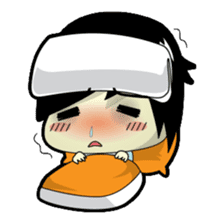 Hideo, the emo guy sticker #1063120