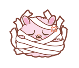 Kawaii Rabbits / Halloween sticker #1063531