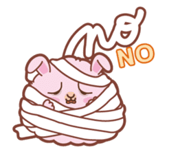 Kawaii Rabbits / Halloween sticker #1063543