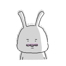 rabbit stickers sticker #1063715