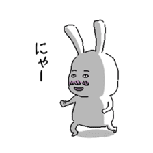 rabbit stickers sticker #1063720