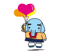 Life of the pig high school girl sticker #1064150