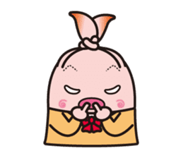 Life of the pig high school girl sticker #1064156