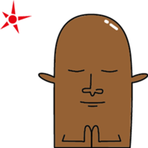 With a soft look... sticker #1064524