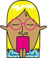 With a soft look... sticker #1064525