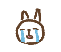 easy rabbit 2 sticker #1064626