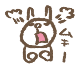 easy rabbit 2 sticker #1064641