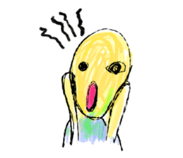 Lovely Children Art sticker #1064688