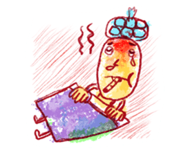 Lovely Children Art sticker #1064690