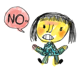 Lovely Children Art sticker #1064695