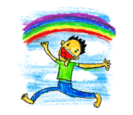 Lovely Children Art sticker #1064707