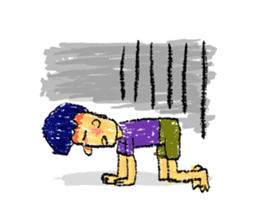 Lovely Children Art sticker #1064708