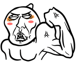 Let's become stronger!Mochi man PUCHU !2 sticker #1064748
