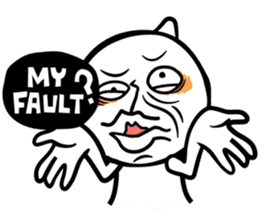 Let's become stronger!Mochi man PUCHU !2 sticker #1064751